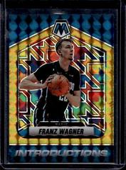 Franz Wagner [Gold] Basketball Cards 2021 Panini Mosaic Introductions Prices