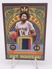 Brandon Ingram [Prime] #AN-BIN Basketball Cards 2022 Panini Court Kings Art Nouveau Prices