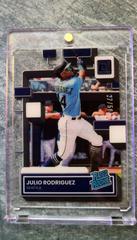 Julio Rodriguez [Blue] #72 Baseball Cards 2022 Panini Chronicles Clearly Donruss Prices