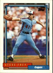 Steve Frey #174 Baseball Cards 1992 Topps Prices