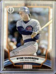 Ryne Sandberg [Orange] Baseball Cards 2022 Topps Tribute Prices