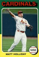 Matt Holliday #9 Baseball Cards 2011 Topps Lineage Prices