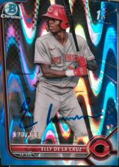 Oneil Cruz [Blue Refractor] #CRA-OC Baseball Cards 2022 Bowman Chrome Rookie Autographs Prices