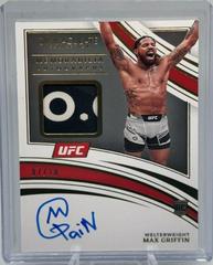 Max Griffin [Memorabilia Autograph Gold] #108 Ufc Cards 2022 Panini Immaculate UFC Prices