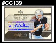Robert Gallery #SC-RG Football Cards 2004 Upper Deck Diamond Pro Sigs Signature Collection Prices
