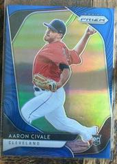 Aaron Civale [Blue Prizm] #211 Baseball Cards 2020 Panini Prizm Prices