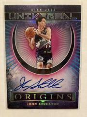 John Stockton #UA-JSK Basketball Cards 2022 Panini Origins Universal Autographs Prices