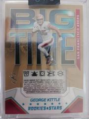George Kittle #BT-GK Football Cards 2022 Panini Rookies & Stars Big Time Prices