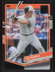 Cal Ripken [Blue] Baseball Cards 2023 Panini Chronicles Clearly Donruss Prices