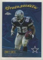 Emmitt Smith #RB9 Football Cards 2003 Topps Chrome Record Breakers Prices