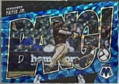 Fernando Tatis Jr. [Reactive Blue] Baseball Cards 2022 Panini Mosaic Bang Prices
