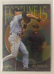 Alex Rodriguez #FF1 Baseball Cards 1999 Topps Chrome Fortune 15 Prices