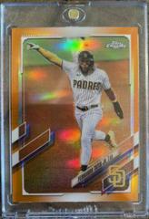 Fernando Tatis Jr. [Orange Refractor] Baseball Cards 2021 Topps Chrome Prices