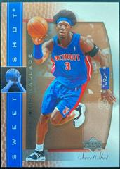 Ben Wallace #20 Basketball Cards 2003 Upper Deck Sweet Shot Prices