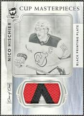 Nico Hischier [Black] #77 Hockey Cards 2021 Upper Deck The Cup Prices