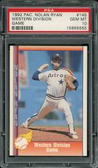 Western Division Baseball Cards 1992 Pacific Nolan Ryan Prices