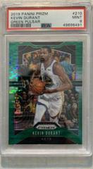 Kevin Durant [Green Pulsar] Basketball Cards 2019 Panini Prizm Prices