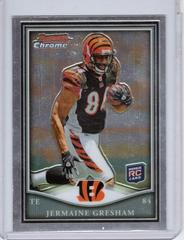 Jermaine Gresham Football Cards 2010 Bowman Chrome Rookie Preview Prices