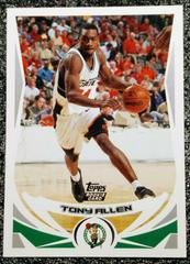 Tony Allen [1st Edition] #245 Basketball Cards 2004 Topps Prices