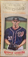 Stephen Strasburg [Mini White Jersey] #19 Baseball Cards 2016 Topps Gypsy Queen Prices