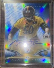 Ryan Shazier [Blue Refractor] Football Cards 2014 Topps Platinum Rookie Autograph Prices