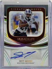 Skyy Moore [Gold] #SM-SMO Football Cards 2022 Panini Immaculate Collegiate Signature Moves Prices