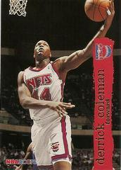 Derrick Coleman #103 Basketball Cards 1995 Hoops Prices