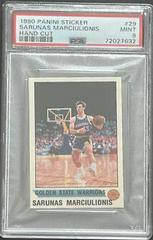 Sarunas Marciulionis #29 Basketball Cards 1990 Panini Sticker Prices