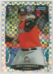 Jose Fernandez [Xfractor] Baseball Cards 2013 Bowman Chrome Mini Prices