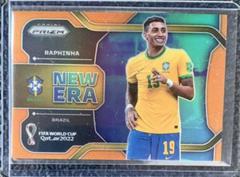 Raphinha [Orange] Soccer Cards 2022 Panini Prizm World Cup New Era Prices