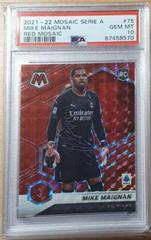 Mike Maignan [Red Mosaic] Soccer Cards 2021 Panini Mosaic Serie A Prices