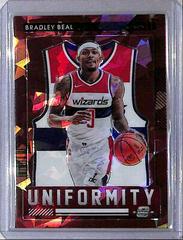 Bradley Beal [Red Ice] #15 Basketball Cards 2021 Panini Contenders Optic Uniformity Prices