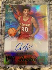 Ochai Agbaji [Green] #RI-OAB Basketball Cards 2022 Panini Hoops Rookie Ink Autographs Prices