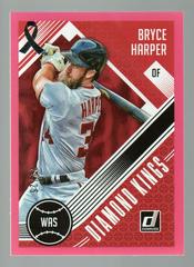 Bryce Harper [Diamond Kings Blank Back] Baseball Cards 2018 Panini Donruss Prices