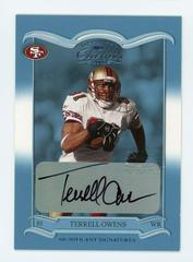 Terrell Owens [Significant Signatures] #85 Football Cards 2003 Panini Donruss Classics Prices