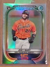 Joey Bart #BTP-15 Baseball Cards 2021 Bowman Scout’s Top 100 Prices