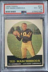 Ted Marchibroda #44 Football Cards 1958 Topps Prices