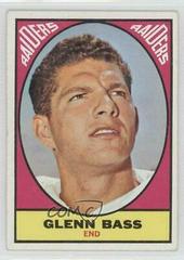 Glenn Bass #104 Football Cards 1967 Topps Prices