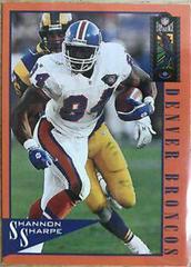 Shannon Sharpe Football Cards 1995 Classic NFL Experience Prices