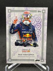 Max Verstappen [Purple] Racing Cards 2023 Topps Eccellenza Formula 1 Prices