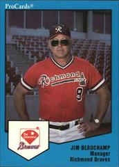 Jim Beauchamp Baseball Cards 1989 Procards Prices