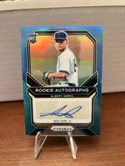 Albert Abreu [Navy Carolina Blue Prizm] #RA-AA Baseball Cards 2021 Panini Prizm Rookie Autographs Prices