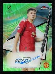 Daniel James [Neon Green Wave Refractor] Soccer Cards 2020 Topps Finest UEFA Champions League Autographs Prices