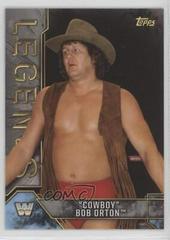 Cowboy Bob Orton [Silver] #22 Wrestling Cards 2017 Topps Legends of WWE Prices