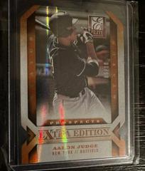 Aaron Judge [Orange Status Die Cut] #122 Baseball Cards 2013 Panini Elite Extra Edition Prices