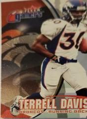 Terrell Davis #33 Football Cards 2000 Fleer Gamers Prices