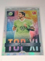 Wout Weghorst #XI-WW Soccer Cards 2021 Topps Chrome Bundesliga Top XI Prices