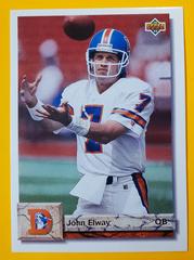 John Elway #200 Football Cards 1992 Upper Deck Prices