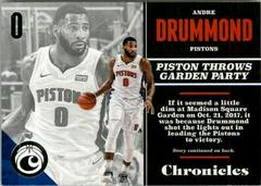Andre Drummond #98 Basketball Cards 2017 Panini Chronicles Prices