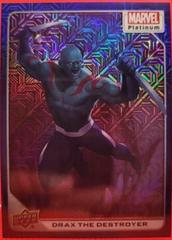Drax The Destroyer [Blue Traxx] Marvel 2023 Upper Deck Platinum Prices